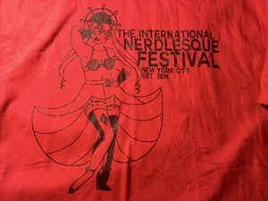 The International Nerdlesque Festival T-Shirt Men’s Medium New York City - Picture 1 of 6