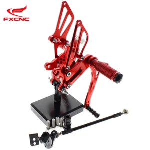 CNC Rearset Footrest Footpeg Pedal GP For Honda CBR954RR CBR929RR 2000-2002 2003 - Picture 1 of 14