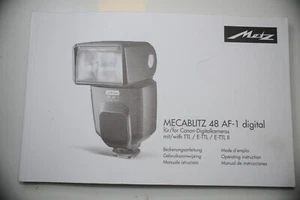 Metz Mecablitz 58 AF-1 digital für Nikon , Master , Slave , remote - Bild 1 von 2