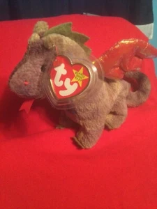 Ty Scorch the Dragon Beanie Baby 1998 Vintage Collector’s Item - Picture 1 of 2