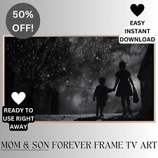 Samsung Frame TV Mother's Day Wallpaper For Mom Love Artwork Mom And Kids Art