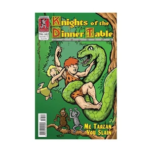 Kenzer Knights of the Dinner Table #167 "Me Tarzan, You Slain" NM - Picture 1 of 1