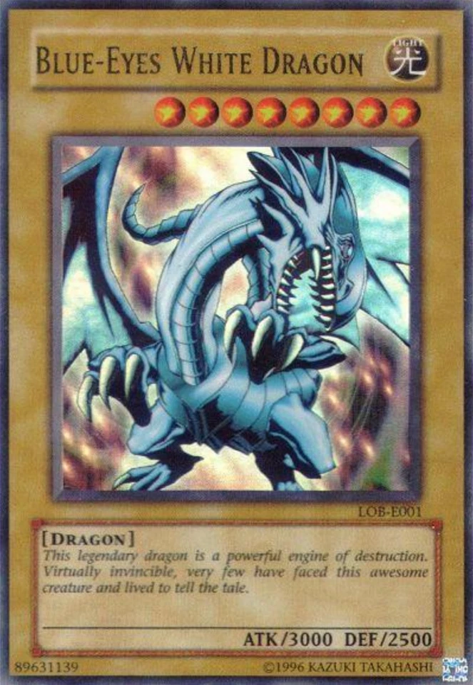 🔵 LEGEND OF BLUE EYES WHITE DRAGON | 2002 Yu-Gi-Oh! | Vintage Konami TCG U Pick - Image 1 of 1