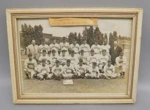 1945 Teamfoto Wilkes Barre Barons Familie von Bobby Wilson AAA Baseball - Bild 1 von 7
