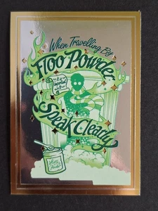 7/9 Limited Edition Card Panini Harry Potter Welcome To Hogwarts 2020 French - Picture 1 of 2