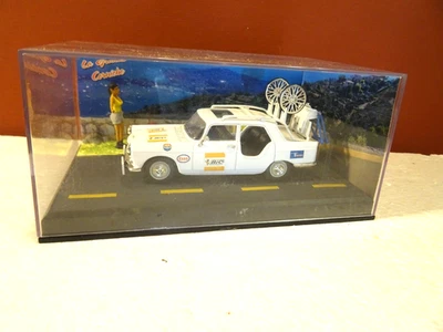 NOREV PEUGEOT 404 TOUR DE FRANCE TEAM BIC VEHICULE 1969 1/43 NEUF BOITE V PHOTOS - Photo 1/4