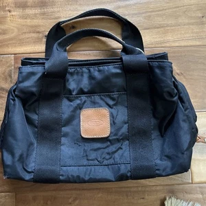 Bric’s Milano Small Nylon Handbag Zipper Tote Black - Picture 1 of 8