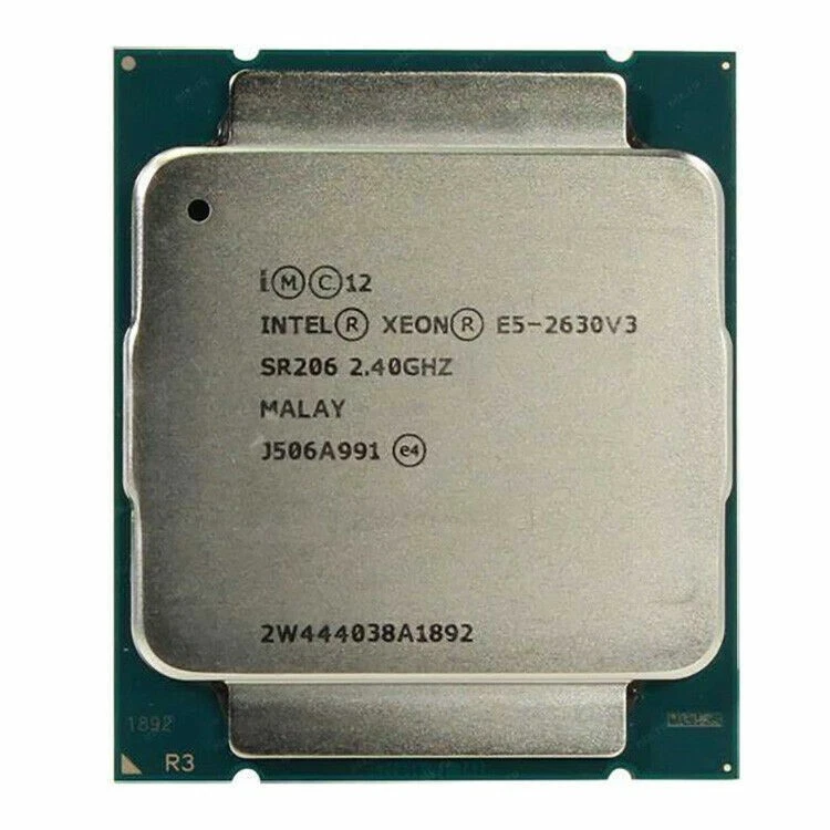 Intel Xeon E5-2630 V3 CPU 8-Core 2.4GHz SR206 20MB 85W LGA 2011-3 Processor - Image 1 of 1