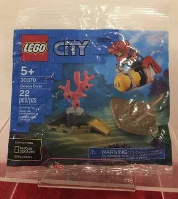 LEGO 30370 CITY Ocean Diver Sealed new 22 pieces - Image 1 of 2