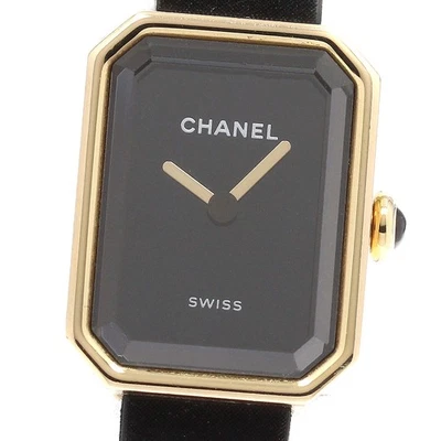 Reloj de cuarzo para dama Chanel Premiere Velvet H6125 esfera negra_919138 Foto 1 de 4