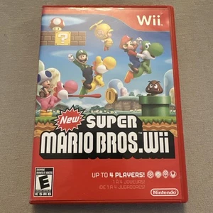 New Super Mario Bros. Wii (Nintendo Wii, 2009) con manuale istruzioni - Foto 1 di 3