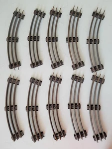 Lot of (10) 1950s Postwar Lionel O-31 Gauge Curved Track - NY, USA - Vintage - Picture 1 of 19