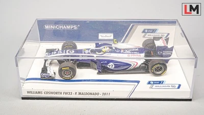 1:43 Minichamps Williams Cosworth FW33 F1 #12 Maldonado 2011 // X_350 - Bild 1 von 2