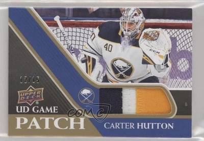 2020-21 Upper Deck UD Game Jersey Patch /15 Carter Hutton #GJ-CH Patch - Image 1 of 2