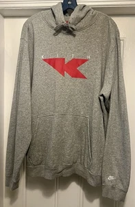 Auténtica sudadera con capucha Kith Nike Flight gris XL 2017 lanzamiento - Imagen 1 de 6