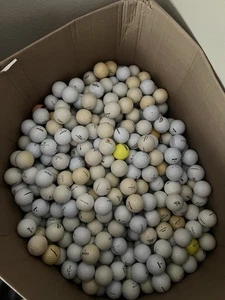 Hitaway & Practice Golf Balls, Assorted, Mixed Brands, Recycled Used 100 Count - Picture 1 of 13