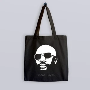 Isaac Hayes tote bag - Walk On By, Shaft, Hot Buttered Soul, Prince Vinyl Record - Picture 1 of 2