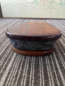 Chinese Ink Stone Sculpture Vintage Suzuri Sumi Grinder Calligraphy Shuji Shodo - Imagen 1 de 9