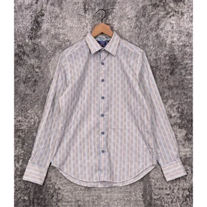 Robert Graham Shirt Small Mens Classic Fit Embroidered Button - Picture 1 of 8