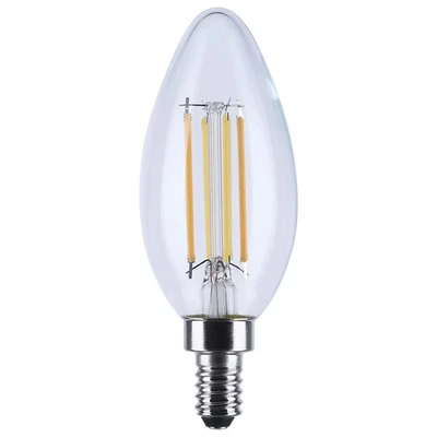 4.5 Watt LED B11 - 3000K-2000K Warm Dimming - Candelabra Base - Clear Finish - 2 - Image 1 of 4