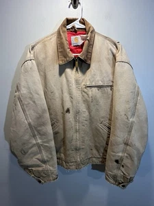 Chaqueta Carhartt Detroit De Colección - 46 Regular Envejecida EE. UU. Hecha en Unión Años 90 Y2K - Imagen 1 de 10