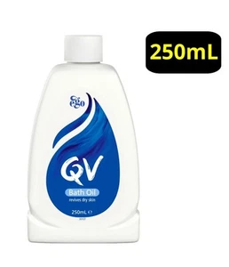 QV Bath Oil 250mL Revives Dry Sensitive Skin Non-Greasy Perfume Free Ego - Picture 1 of 1