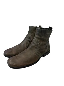 Bed Stu Men's Revolution Leather Boots Distressed Gray Size 10.5? READ - Picture 1 of 10
