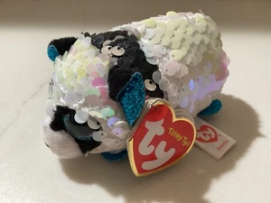 Peluche Teeny Tys BAMBOO orso panda con paillettes 3,5" NUOVO - Foto 1 di 6