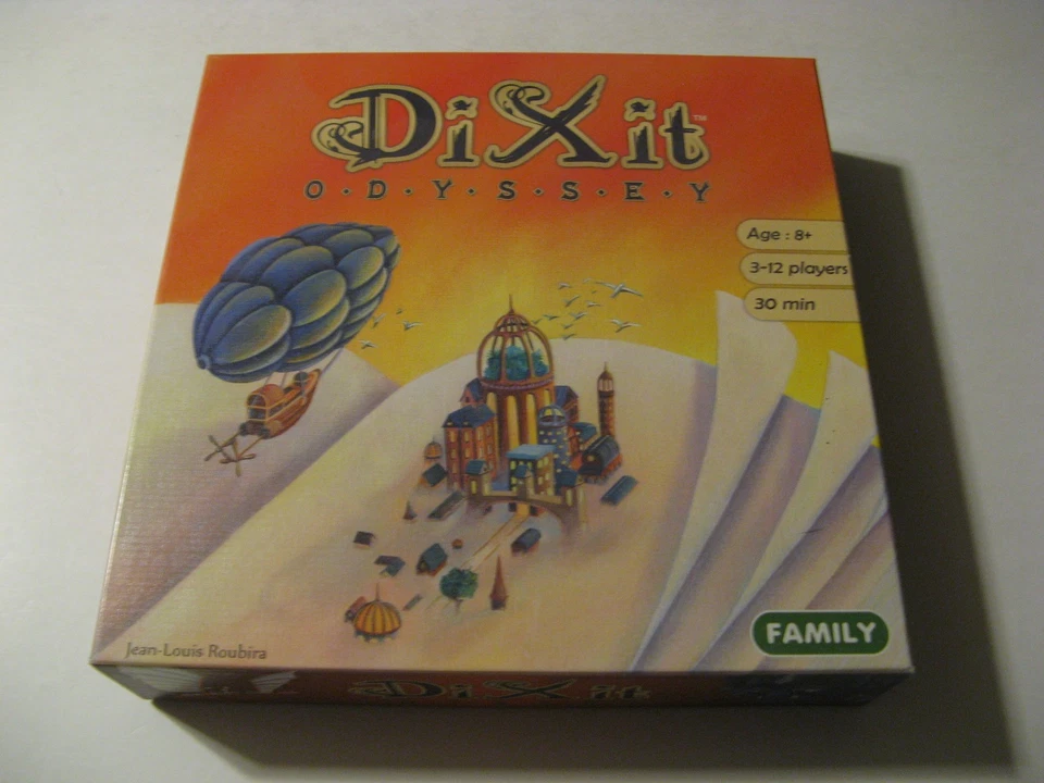 Dixit Odyssey art card game +2 sets: original&Quest sleeved Asmodee lot - Image 1 of 4