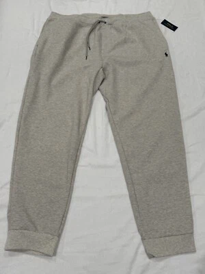 NUEVO Polo Ralph Lauren Pantalones Performance Pantalones de chándal Gris Largo Alto 3LT Foto 1 de 4