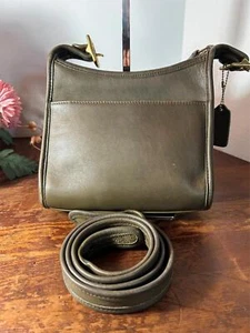 Vintage Coach Legacy Small Zip Crossbody Shoulder Bag 9997 Rare SAGE Green - Bild 1 von 7