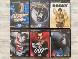 SONY PS2 007 series & Rocky & Constantine set from Japan - Picture 1 of 14
