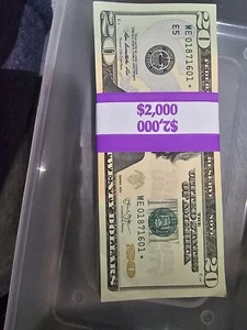 20 dollar star notes 2013 50 consecutive bills - Picture 1 of 1