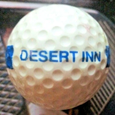De colección - DESERT INN - Pelota de Golf con Logo - Pelota de Campo de Práctica Foto 1 de 4