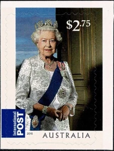 Estampilla folleto internacional QE11 2015 Long May She Reign $2,75 (A) - Imagen 1 de 1