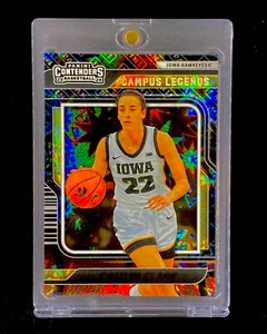 CAITLIN CLARK ROOKIE BLACK KABOOM REFRACTOR HOLO RARE SP Insert Holo - IOWA - Picture 1 of 6