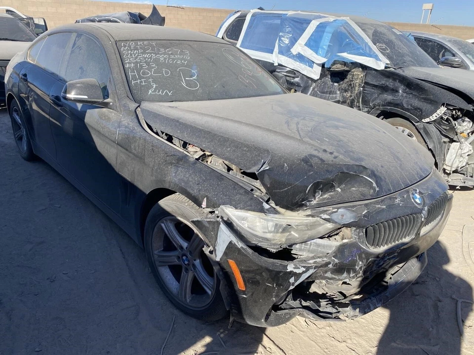 Used Left Door Mirror fits: 2015 Bmw 428I w/o surround view w/high gloss base Le - Image 1 of 4