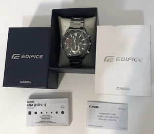 Reloj Hombre Casio Edifice Cronógrafo Acero EFV620D-1A4 con Estuche - Imagen 1 de 8