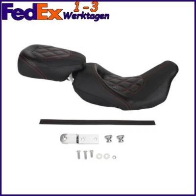 Fahrer Beifahrer Sitz Passend rot Für Touring Cvo Electra Street Glide 09-2023 - Image 1 of 4