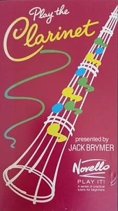 Play The Clarinet (VHS, 1990) preented by Jack Brymer VHS Video Tape PAL - Picture 1 of 3