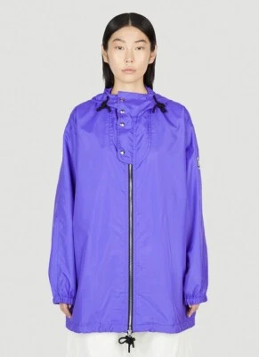 Jaqueta Moncler X Alicia Keys Soho Feminina 00/XS Bainha de Cordão Roxa Nova com etiquetas $1495 - Imagem 1 de 4