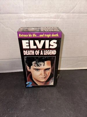 *ULTRA RARE* Elvis - Death Of A Legend | VHS | 1997 | 2-Tape Set | New/Sealed - Image 1 of 4