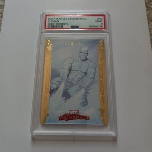 2007 MARVEL MASTERPIECES ICEMAN GOLD FOIL PSA 9 - Picture 1 of 1