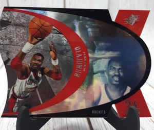 1997 SPx HAKEEM OLAJUWON Die Cut Card #SPX17 HOUSTON ROCKETS HOF - Picture 1 of 1