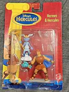 Vintage Mattel 1997 Disney Hercules - HERMES & HERCULES Spielzeug Actionfiguren NEU - Bild 1 von 2