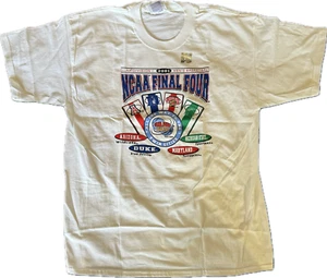 2001 NCAA Final Four Men's Basketball Championship XL White Shirt - Picture 1 of 3