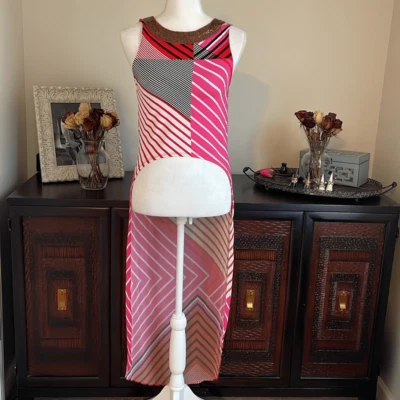 bebe High Low Tank Top size Small - Image 1 of 4