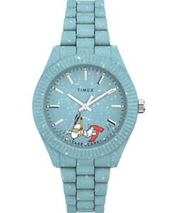 Timex Waterbury Ocean x Peanuts 37mm Recycled Bracelet Watch TW2V53200