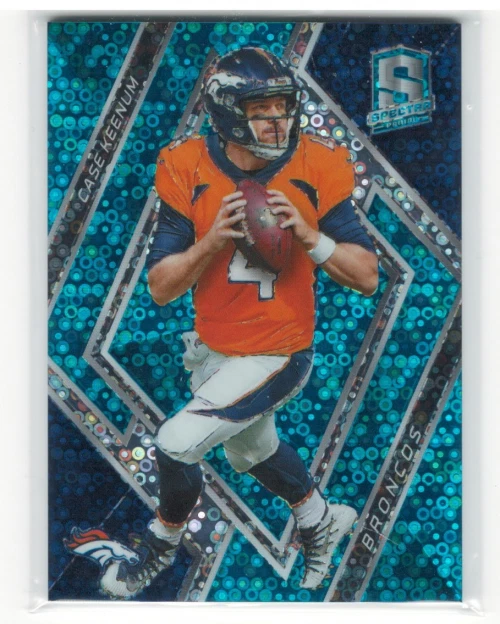 2018 Panini Spectra Neon Blue #15 Case Keenum /75 - NM-MT - Image 1 of 1