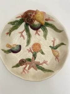 Fitz and Floyd Classic Shells Potpourri 10" Bowl/Candle Holder Original Sticker - Picture 1 of 7